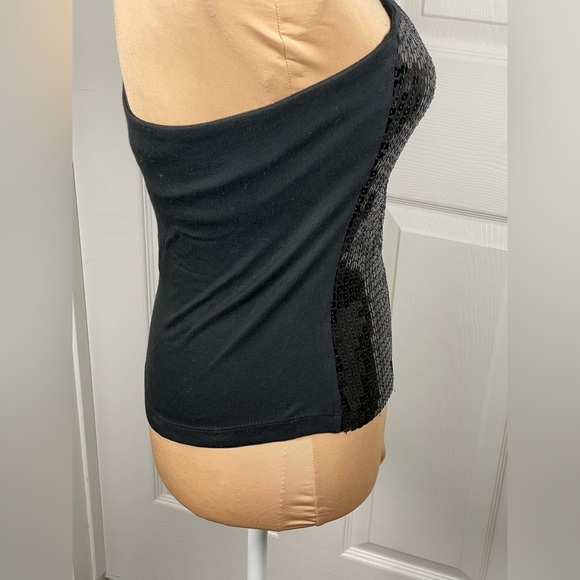🖤 The Limited Y2K Black Sequin Tube Top NWT Small‎ - Picture 11 of 11